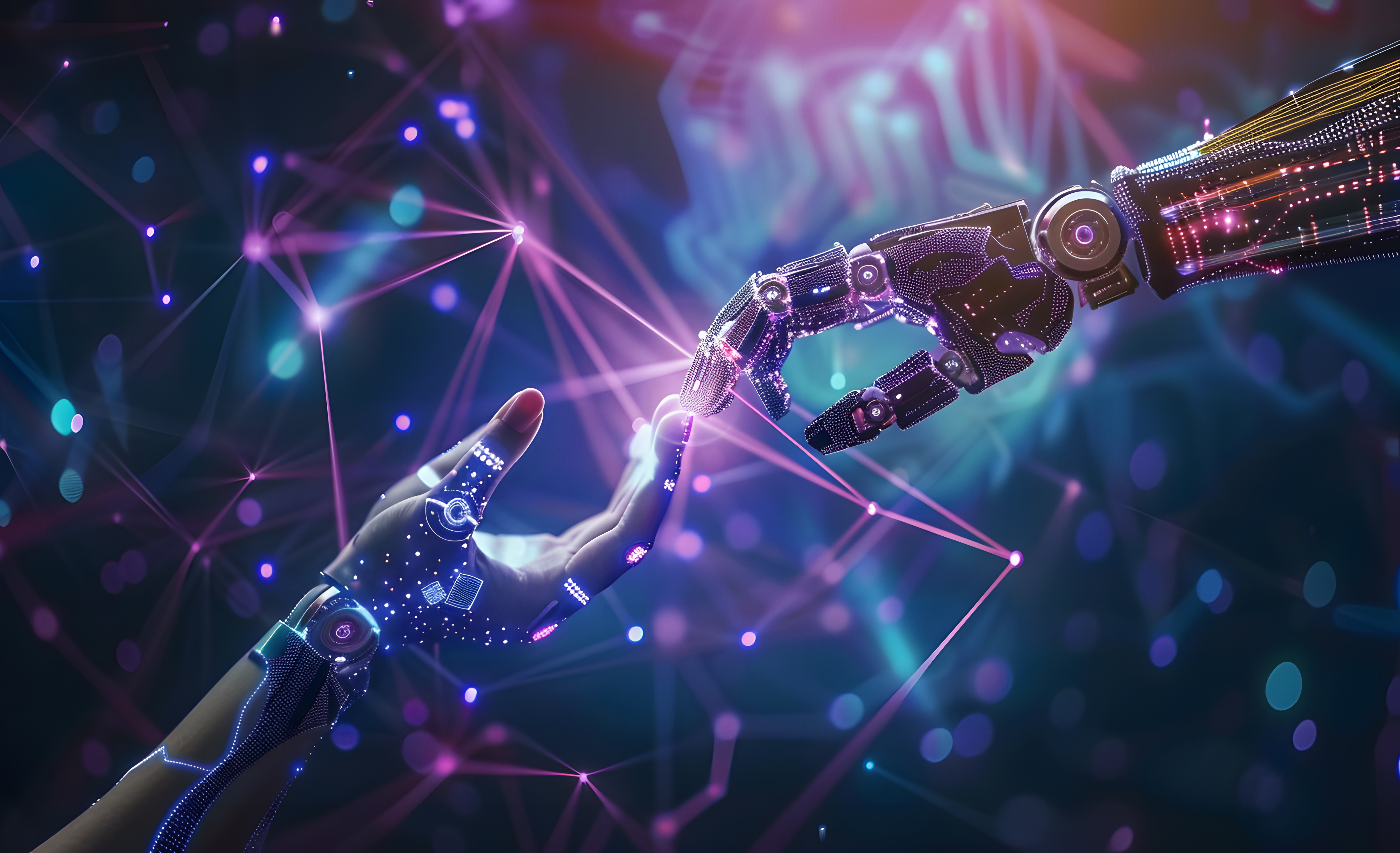 Robotic hands in action